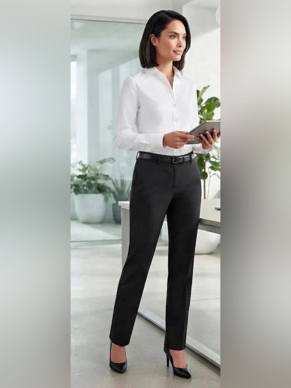 Loft Marisa Trouser Black Trousers